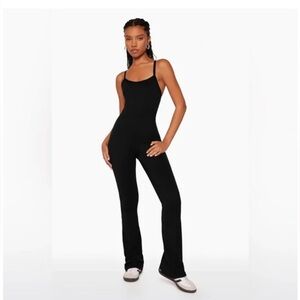 Set Active Sportbody Flare Jumpsuit - Black XS